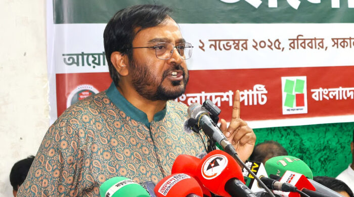এবি পার্টির চেয়ারম্যান মজিবুর রহমান মঞ্জু।