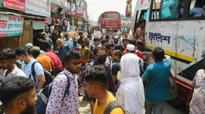 সায়েদাবাদে অবৈধ বাস কাউন্টারে বাড়ছে যানজট