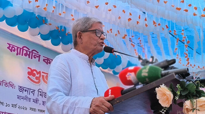 প্রতিশ্রুতি রক্ষার অঙ্গীকার মির্জা ফখরুলের