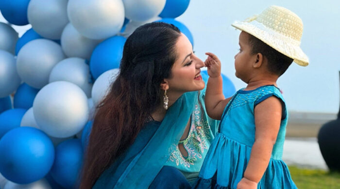 পরীর ভালোবাসার ছোঁয়ায় মেয়ের জন্মদিনে রঙিন মুহূর্ত
