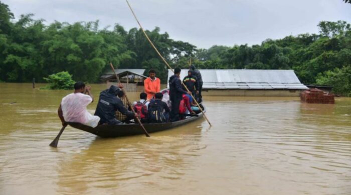আসামে ভয়াবহ বন্যায় ২২ হাজার মানুষ ক্ষতিগ্রস্ত