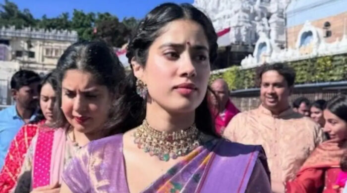 জাহ্নবী কাপুরের আধ্যাত্মিক যাত্রা: তিরুপতিতে ৩,৫৫০ সিঁড়ি পাড়ি
