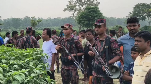 সীমান্তে বিজিবি ও জনতার ঢাল: পুশইন ঠেকাল বাংলাদেশ