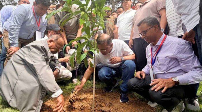 ঢামেকে বৃক্ষরোপণ কর্মসূচির উদ্বোধন করলেন প্রধানমন্ত্রী