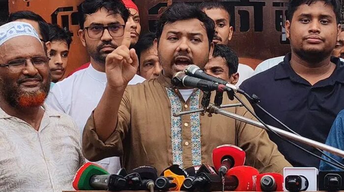 জুলাই পদযাত্রায় শেখ হাসিনাকে নিয়ে তুষারের মন্তব্য