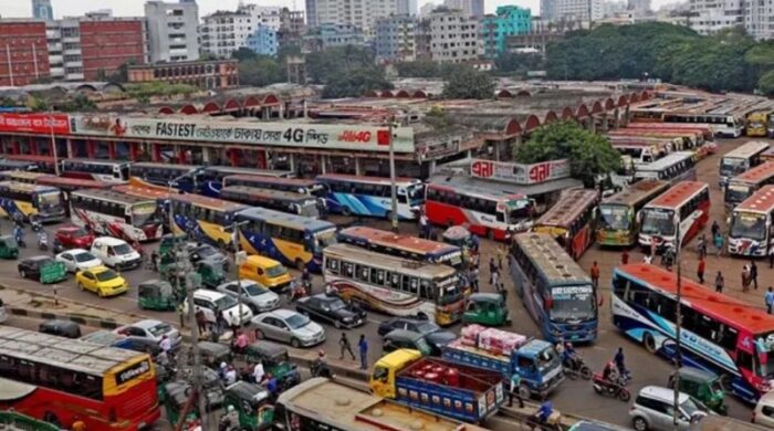 বাস ডিপো সরেও মহাখালীর যানজট কমেনি