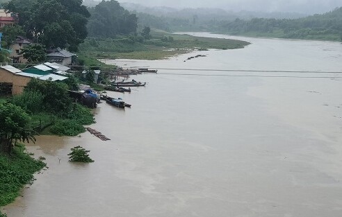 বন্যার কবলে সাজেক, আটকা পাঁচ শতাধিক পর্যটক