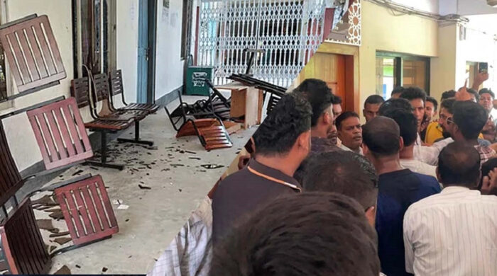 নাটোরে ছাত্রদল-যুবদলের আন্দোলনে ফলাফল স্থগিত