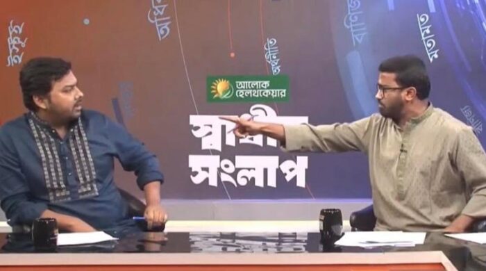 রাজনৈতিক বিতর্কে রাশেদ-তুষার, শেষে ব্যক্তিগত আক্রমণ