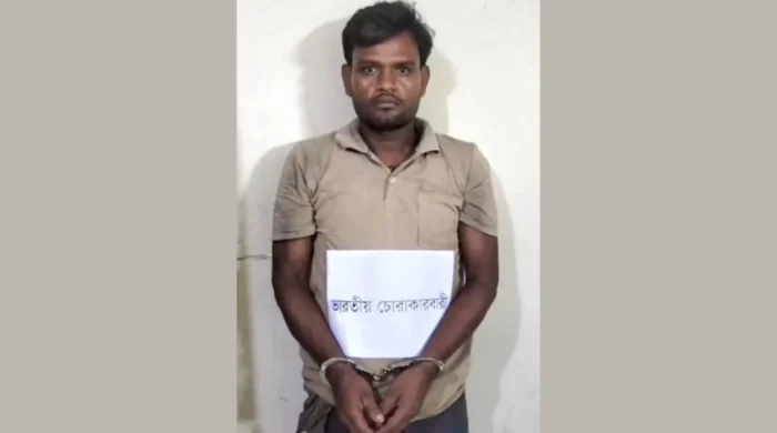 বড়লেখা সীমান্তে পিস্তল-ইয়াবাসহ ভারতীয় আটক