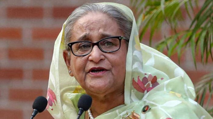হাসিনাকে দিল্লিতে বক্তব্যের সুযোগ দেওয়ায় ঢাকার তীব্র ক্ষোভ