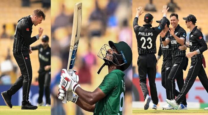 হাসানের ৪ উইকেটের দিনে ধুঁকছে বাংলাদেশ