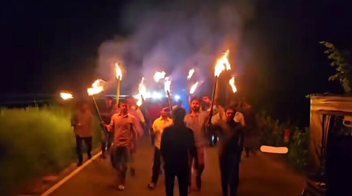 ফরিদপুরে নিষিদ্ধ ছাত্রলীগের মশাল মিছিলের ভিডিও ভাইরাল