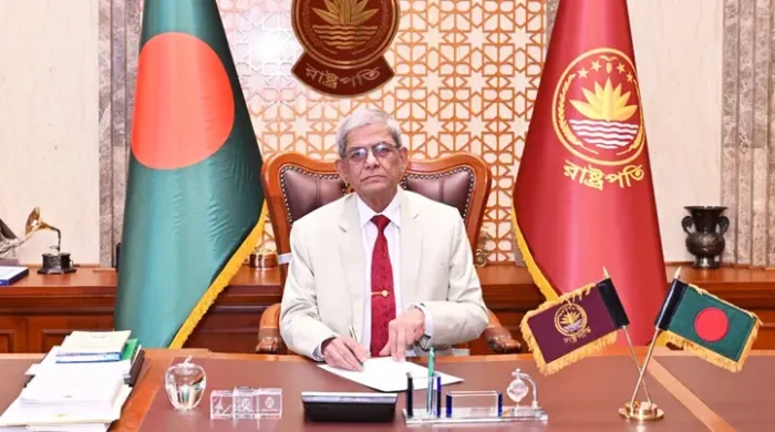 রাষ্ট্রপতি হিসেবে প্রথম সিলেট সফরে মির্জা ফখরুল