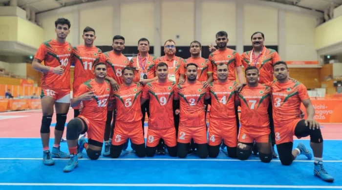 ভারতের কাছে বড় ব্যবধানে হারল বাংলাদেশের কাবাডি দল